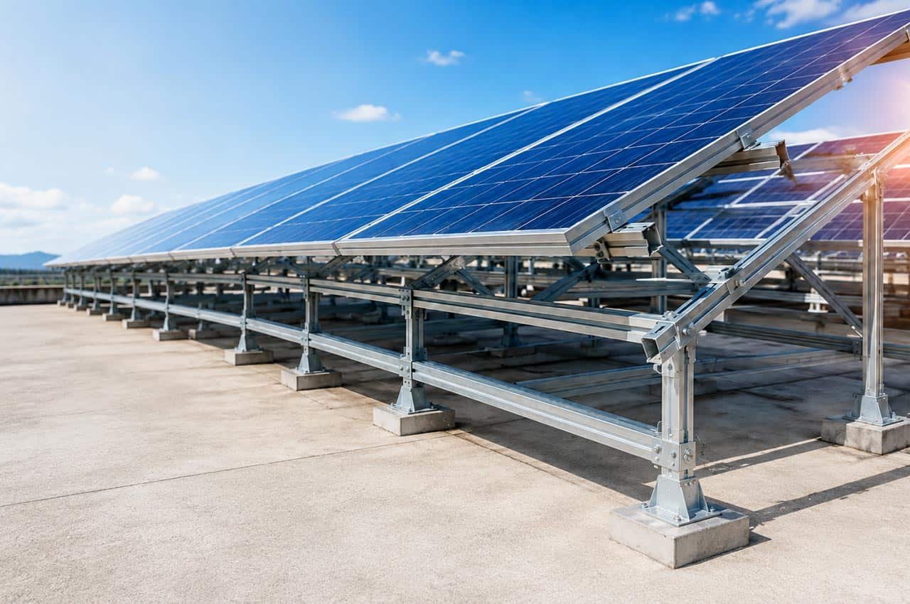 Why Alu-Zinc Steel Is the Preferred Choice for Solar Panel Mounting Structures