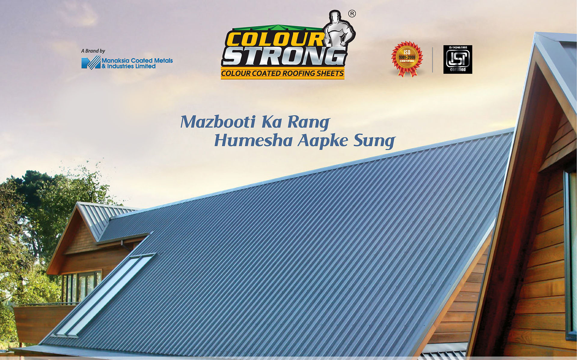 Colour Strong Colour Coated Roofing Sheets